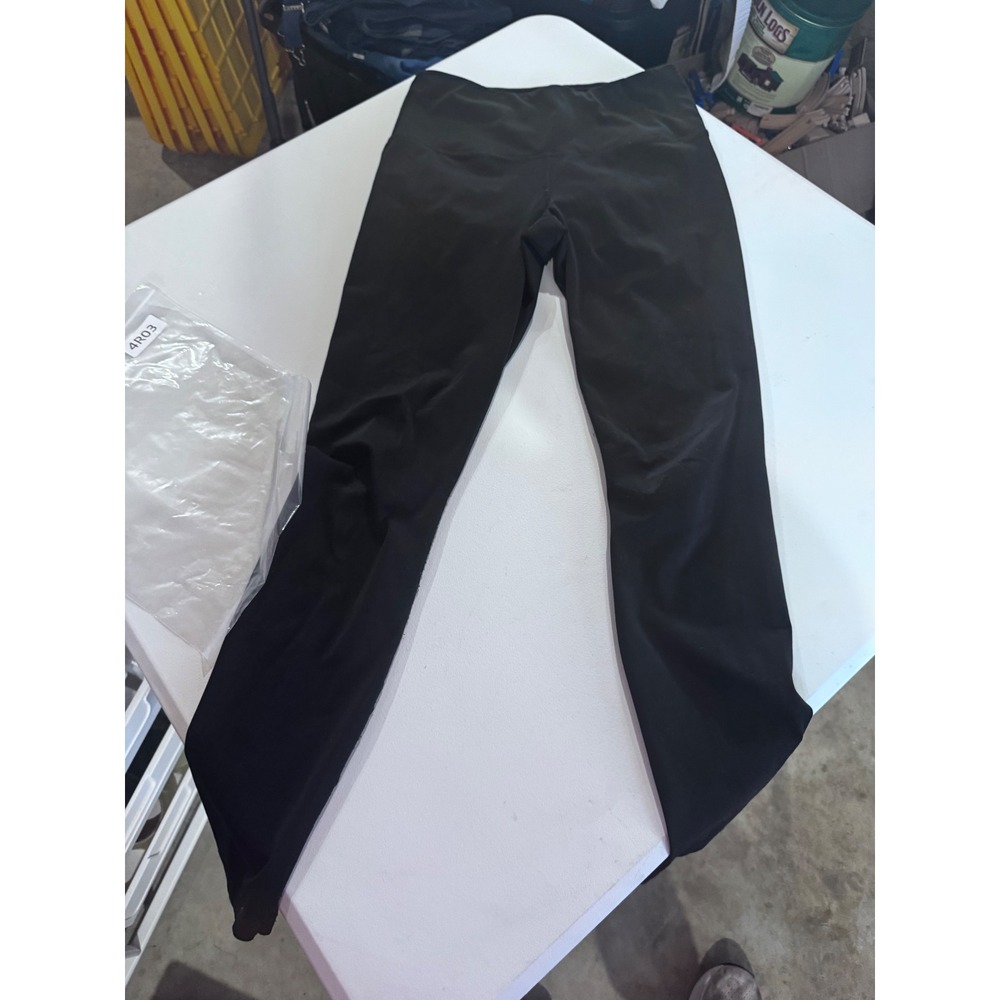 90 Degree by Reflex Womens Black High Waisted Active Leggings Size M RN144527
